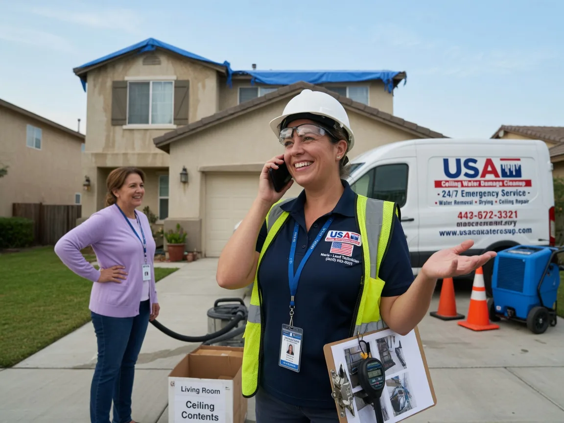 Ceiling Water Damage Restoration Chowchilla, CA FAQs